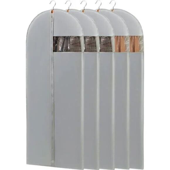 Dress Bags for Gowns Long,65''Garment Bags for Hanging Clothes,Dress Garment Bag - Picture 1 of 8